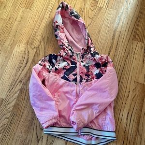 Youth girls Nike zip up wind breaker